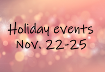 LIST: Holiday events: Nov. 22-25
