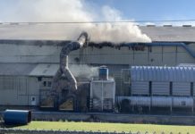 (Updated) Blaze damages Louisiana-Pacific in Hanceville