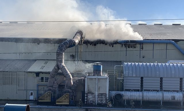 (Updated) Blaze damages Louisiana-Pacific in Hanceville