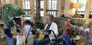 Fun for kids of all ages: Westminster Assisted Living welcomes trick or treaters