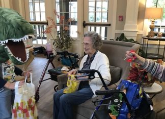 Fun for kids of all ages: Westminster Assisted Living welcomes trick or treaters