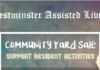 Westminster Assisted Living community yard sale Monday, Nov. 4