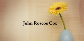 Obituary: John Roscoe Cox