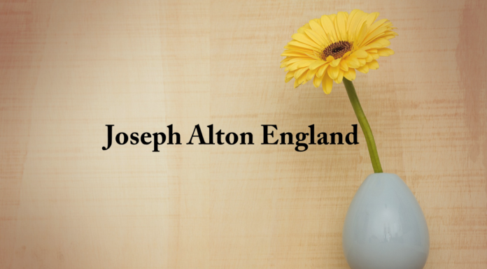 Obituary: Joseph Alton England