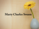 Obituary: Marty Charles Swann