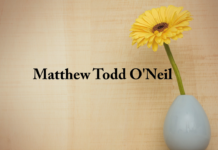 Obituary: Matthew Todd O’Neil
