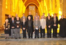 Clergy celebrate Thanksgiving with St. Bernard Prep