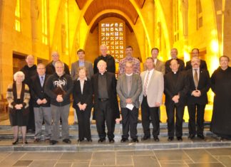 Clergy celebrate Thanksgiving with St. Bernard Prep