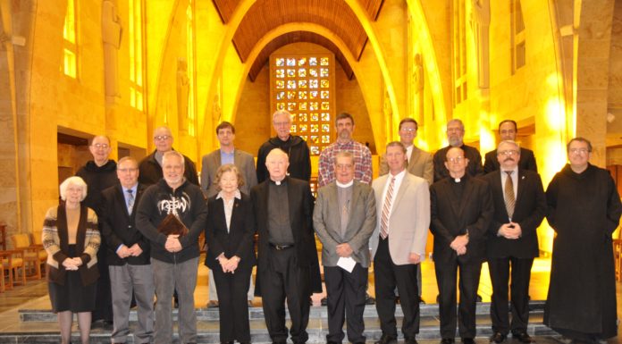 Clergy celebrate Thanksgiving with St. Bernard Prep