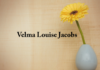 Obituary: Velma Louise Jacobs