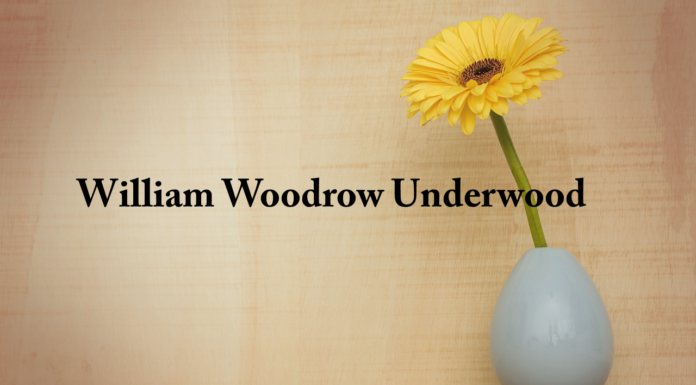 Obituary: William Woodrow Underwood