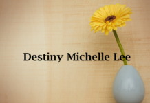 Obituary: Destiny Michelle Lee