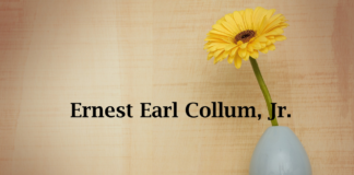 Obituary: Ernest Earl Collum, Jr.