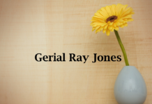 Obituary: Gerial Ray Jones