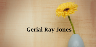 Obituary: Gerial Ray Jones