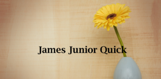 Obituary: James Junior Quick