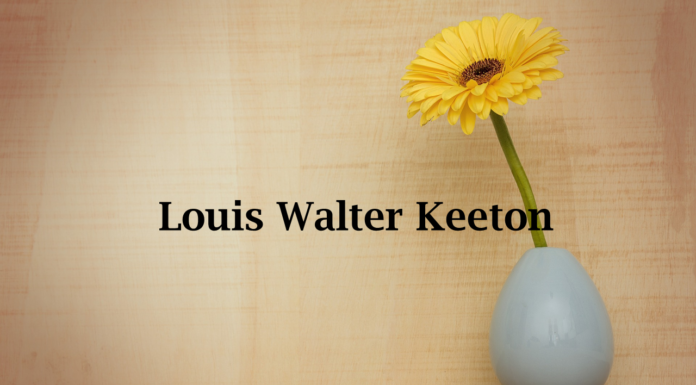 Obituary: Louis Walter Keeton