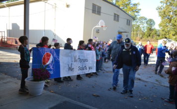 Vinemont 5th graders raise more than $1K for American Legion