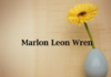 Obituary: Marlon Leon Wren