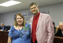 CCBOE honors outstanding teachers, talks state report card