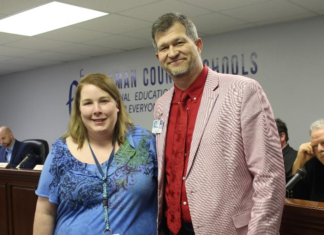 CCBOE honors outstanding teachers, talks state report card