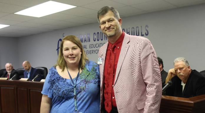 CCBOE honors outstanding teachers, talks state report card