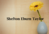 Obituary: Shefton Eburn Taylor