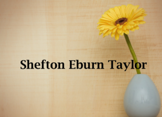 Obituary: Shefton Eburn Taylor