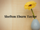 Obituary: Shefton Eburn Taylor