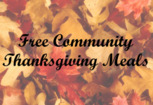 Community Thanksgiving meals