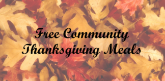 Community Thanksgiving meals