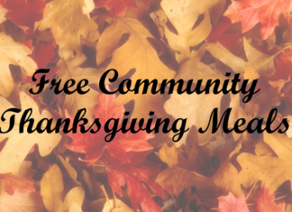 Community Thanksgiving meals