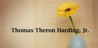 Obituary: Thomas Theron Harding, Jr.