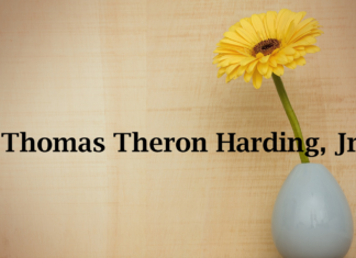Obituary: Thomas Theron Harding, Jr.