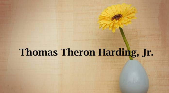 Obituary: Thomas Theron Harding, Jr.