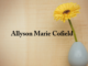 Obituary: Allyson Marie Cofield