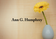 Obituary: Ann G. Humphrey