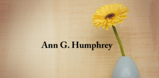 Obituary: Ann G. Humphrey
