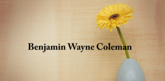 Obituary: Benjamin Wayne Coleman