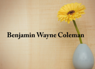 Obituary: Benjamin Wayne Coleman