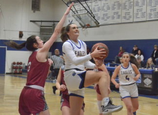 PREP BASKETBALL: Top-ranked Lady Eagles handle Phillips 78-52, Eagles thrash Bears 77-25