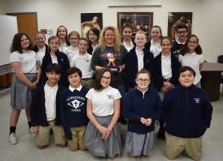 ‘This is amazing’: Sacred Heart School donates almost 2,000 pairs of children’s underwear to Curt’s Closet