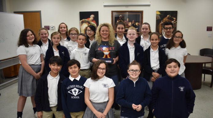 ‘This is amazing’: Sacred Heart School donates almost 2,000 pairs of children’s underwear to Curt’s Closet