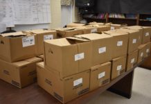 Anonymous Cullman County students box up Christmas blessings for CDC students, families