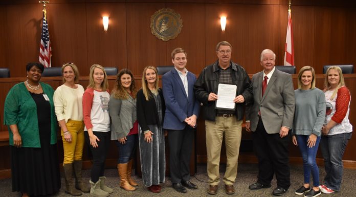 Jacobs issues proclamation declaring city human trafficking-free zone