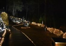 A sense of the divine: Ave Maria Grotto lit up for Christmas