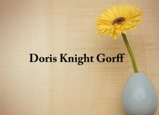 Obituary: Doris Knight Gorff