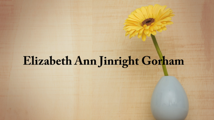 Elizabeth Ann Jinright Gorham