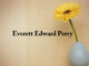 Obituary: Everett Edward Perry