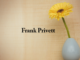 Obituary: Frank Privett